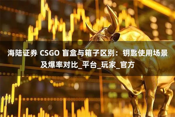 海陆证券 CSGO 盲盒与箱子区别：钥匙使用场景及爆率对比_平台_玩家_官方